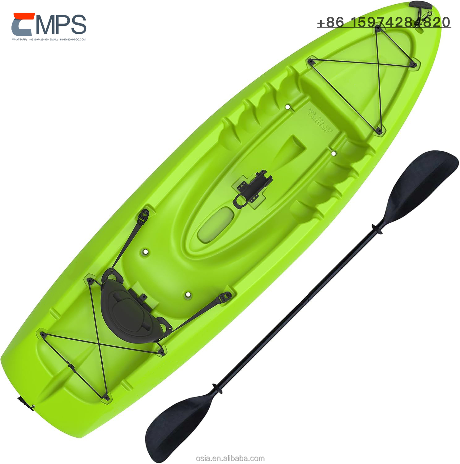 Outdoor hard plastic viskayak, - Fishing Kayak Sit In recensie en prijs
